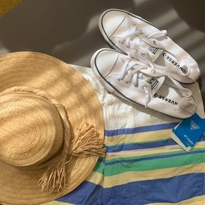 Women’s Converse White All Star Canvas Sneakers